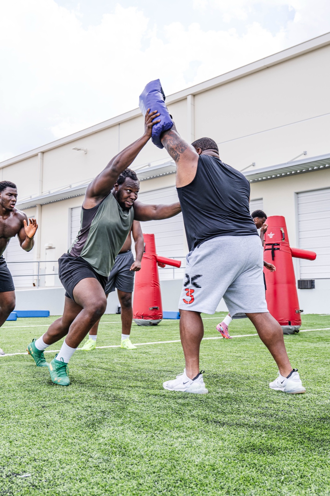 Training facility photography